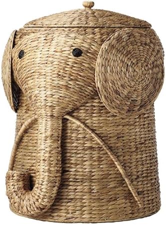 baby laundry basket elephant