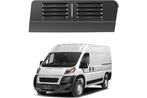 VANNCAMP Front Door Window Vents (Pair) for Ram ProMaster 2014-2025, Camper Van Accessories Air Bug Barrier Window Vents, Aluminum