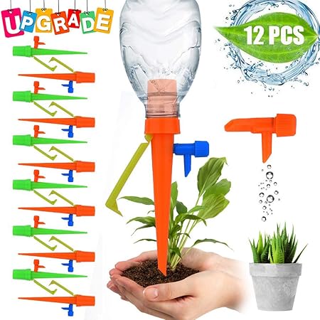 Amazon Com Erock 12pcs Plant Self Watering Spike Adjustable