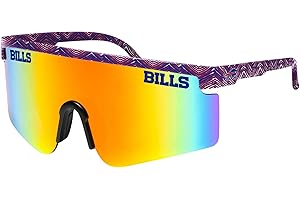 FOCO X Zubaz NFL Collab 90s Retro Swag Sunglasses