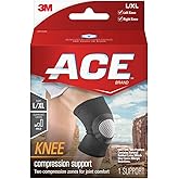 ACE Brand Compression Knee Support Neoprene, Large/X- Large