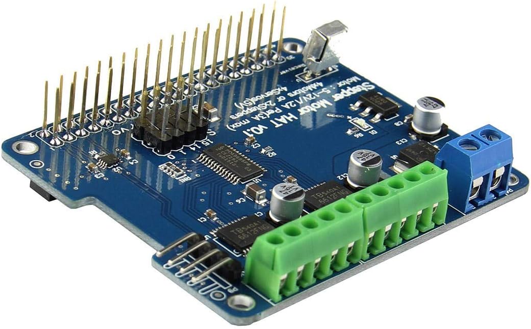 Compatible Part Full Function Robot Expansion Board Support Stepper Motor Servo For Raspberry Pi 3B / B+/2B