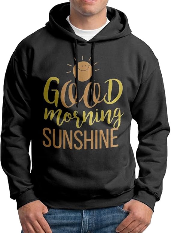 Hoodie good morning Clearance