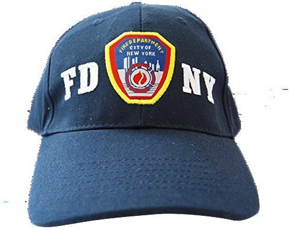 Baseball Caps FDNY Adults Navy Hat with 