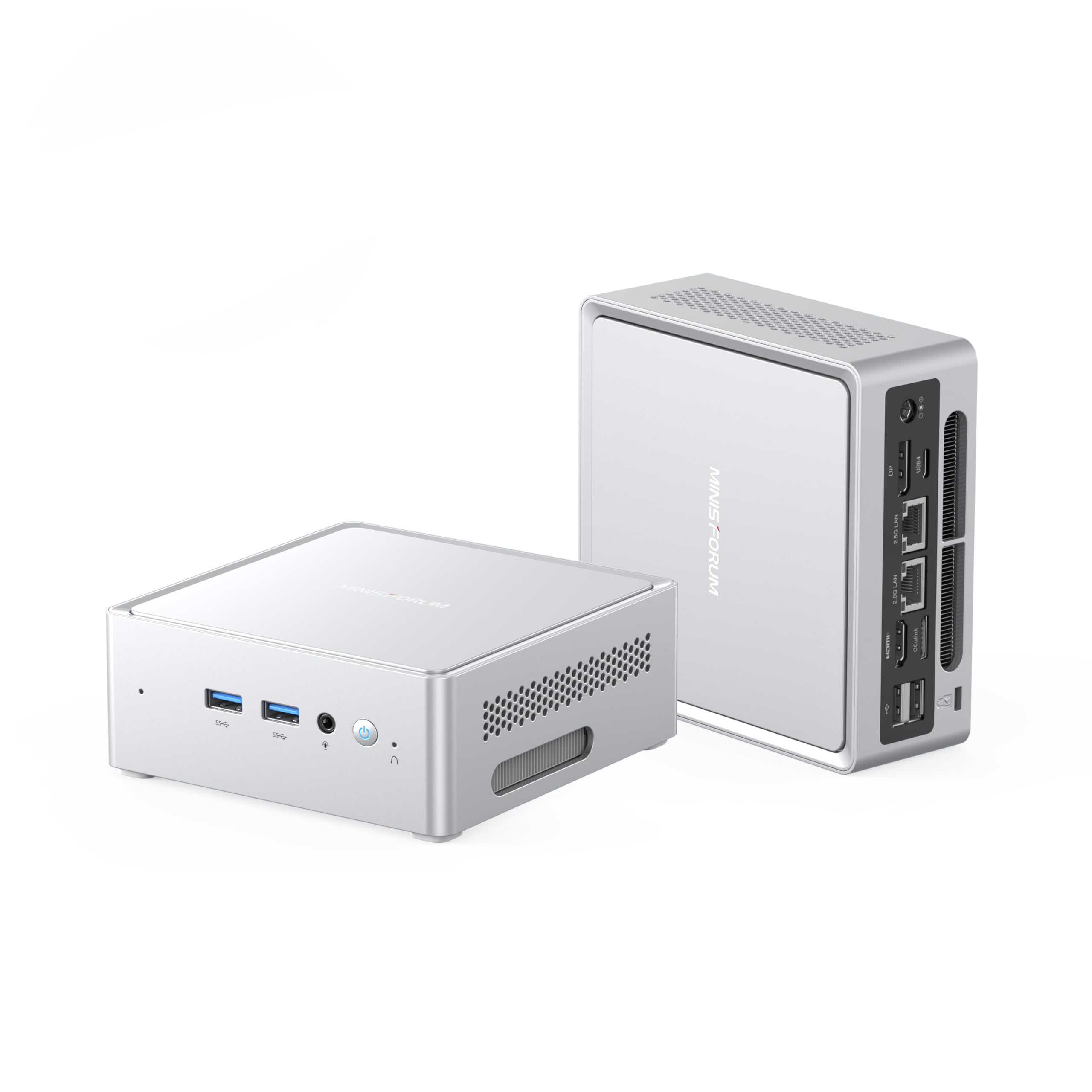 MINISFORUM NAB8 PlusミニPC インテル Core i7-12800H 32GB 1TB Windows 11 Pro ゲーミングpc Ｗi-Fi6E/BT5.3/2x2500Mbps/HDMI2.1/USB4/DP1.4/OCuLink 搭載小型ゲーミングパソコン商品画像