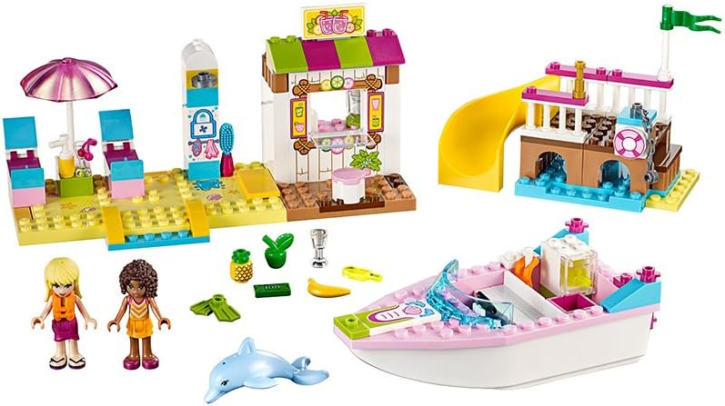 LEGO 10747 Andrea and Stephanie's Beach Holiday Building Set, Mixed - Image 3