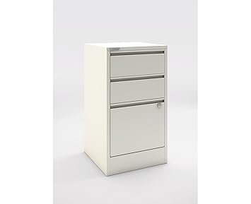 Bisley A4 3 Drawer Flush Front Stationery And Filing Cabinet