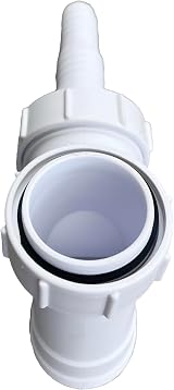 PlumbEZ Multi-Fit Waste Trap Adaptor Tee with Nozzle 40mm 1.1/2" BSP view 6