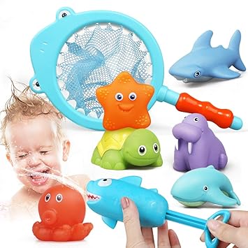 learning bath toys