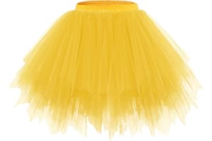 Bridesmay Women's Tutu Skirt 2025 50s Vintage Ballet Bubble Dance Skirts for Cosplay Party