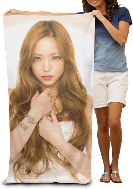 Amazon 安室 奈美恵 タオル ビーチタオル スポーツタオル プールタオル ボディタオル ラップタオル 吸水速乾 抗菌 防臭 ふわふわ 耐久性 ふんわり 柔らかい 人気 おしゃれ かわいい シンプル 高速吸水 大判 家庭用 浴用 ヨガ 掛けれる 男女兼用 バスタオル ホーム