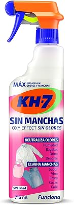 Sin Manchas Sin Olores OXY Effect | Quitamanchas Ropa | Oxígeno Activo | Elimina manchas de Sudor, Vino, Verdura, Fruta, | Neutraliza Malos Olores | Pulverizador 715 mL El embalaje puede variar