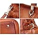AINIMOER Womens Genuine Leather Vintage Tote Shoulder Bag Top-handle Crossbody Handbags Large Capacity Ladies' Purse