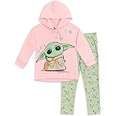 STAR WARS The Mandalorian The Child Girls Pullover Hoodie and Leggings Outfit Set Infant to Big Kid