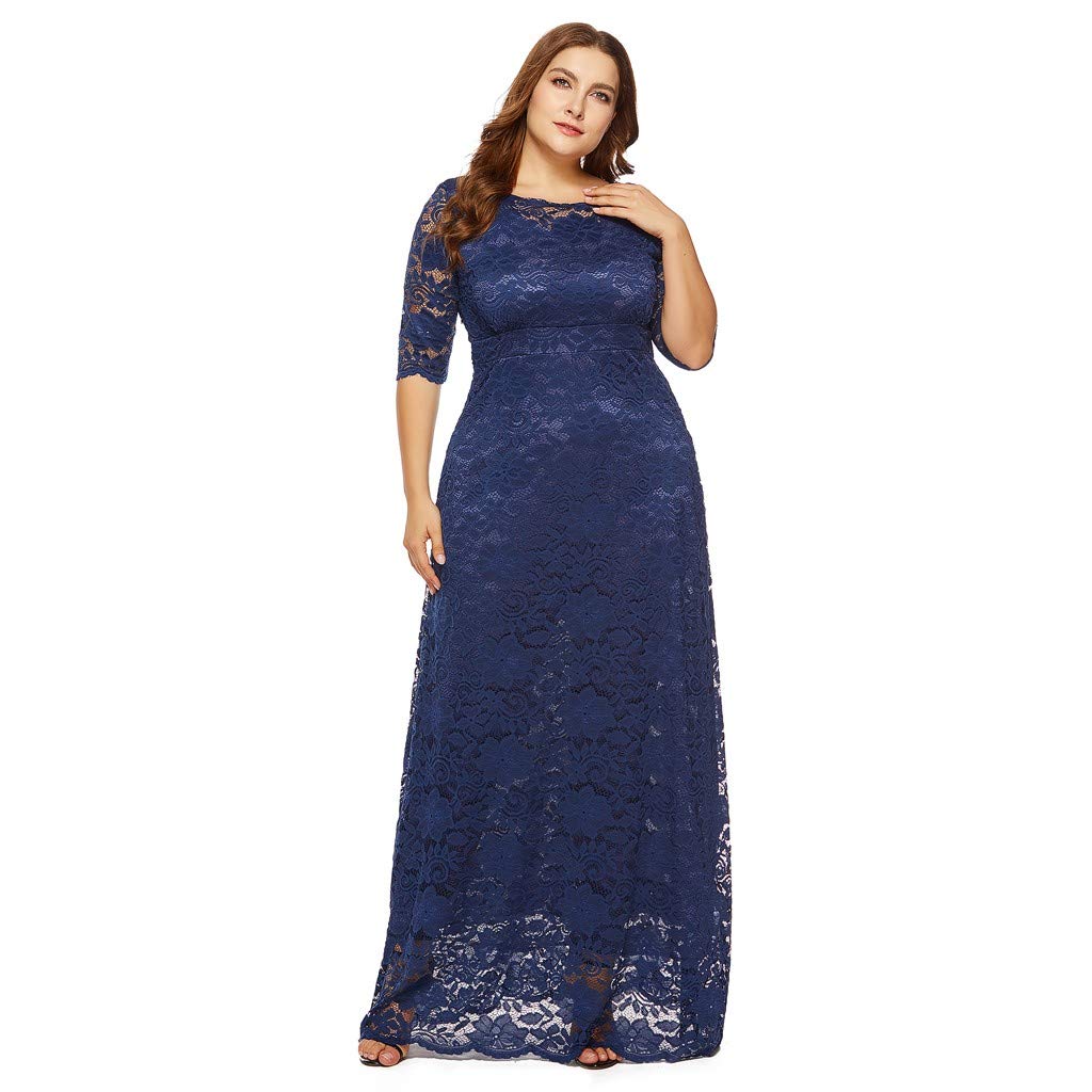 Solid Oversize Vintage Maxi Dress 