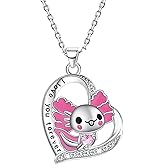 xuaneasytoon Fashion Necklace, Beautiful Mexican Axolotl Necklace for Women