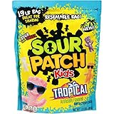 Sour Patch Kids Tropical Fat Free Candy, 1.9 lb