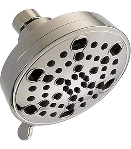 thumbnail image 2 of Delta Universal Showering Components Lumicoat Chrome 6-in Round Fixed... 2 of 13