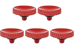 PATIKIL Camera Shutter Button, 5 Pack Soft Shutter Release Button Pure Copper Camera Button Knurled Suitable for Nikon for Fu