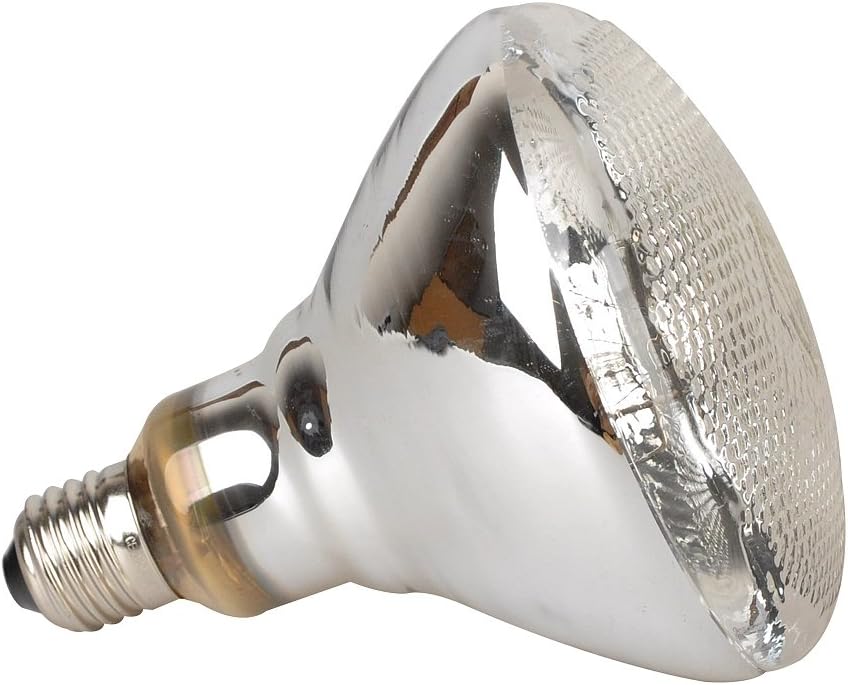 LUCKY HERP Reptile UVA UVB Mercury Vapour Bulb Lamp,E27 Screw Thread,100 Watt,160 Watt Available,Clear (100 Watt) - Image 3