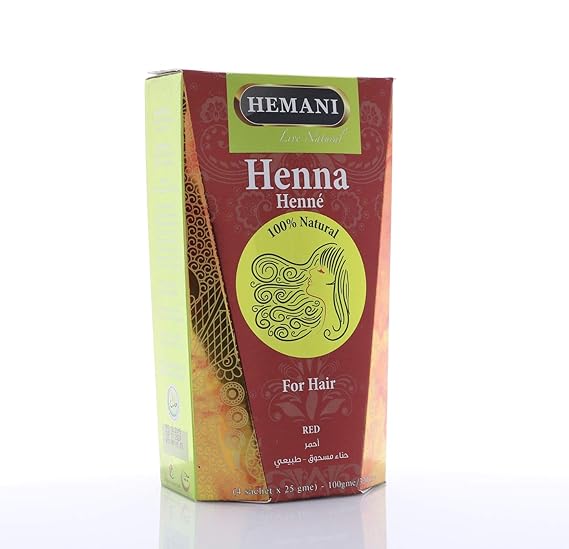 Hemani Red Henna Hair Color 100 Natural PPD Free I