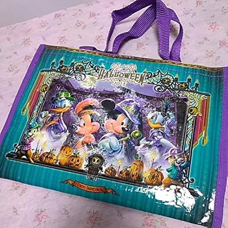 Amazon Co Jp ディズニーハロウイーン14 ミニサイズ ショッピングバッグ ハッピーハロウィンハーベスト スケルトン ハロウィンフォリーズ Tdltds ホビー 通販