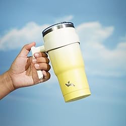 Konokyo 20 oz Tumbler with Handle and 2 Straw 2