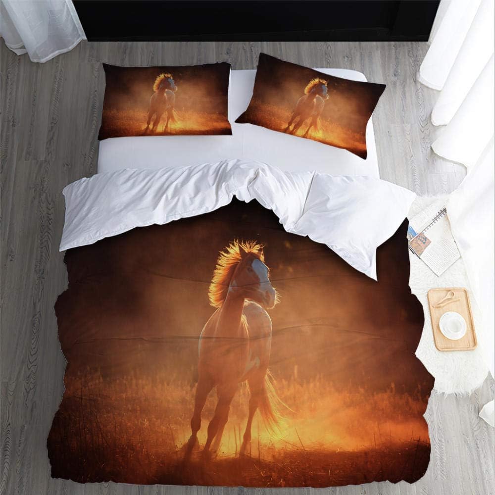 KLDHXCBS Funda Nórdica Juego de Cama Funda de Edredón 230x220cm