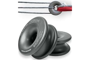 YANKUM ROPES Yankum Snatch Block Ring - Heavy Duty Pulley for Winch & Recovery Gear, Off-Road Towing Accessories, ATV/UTV Recovery Snatch Block, Synthetic Rope Pulley, Made in USA