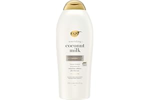 OGX Nourishing + Coconut Milk Conditioner, Hydrating & Restoring Conditioner Moisturizes for Soft Hair After the First Use, Paraben-Free, Sulfate-Free Surfactants, 25.4 fl. oz