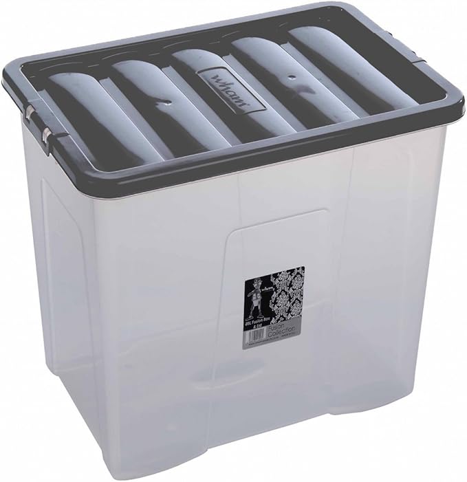 Wham – Caja de almacenaje (muy grande y apilable de plástico ...
