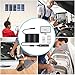Wireless Endoscope for Android and iPhone, Slopehill WiFi Borescope Inspection Camera 1200P HD 2MP, Semi-Rigid Snake with Telescopic Rod, Waterproof, for Smartphone, Tablet, PC - 11.5F