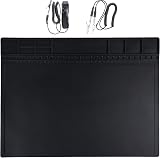 HPFIX Anti Static Mat ESD with Wrist Strap Grounding Cord, Heat Resistant view 1