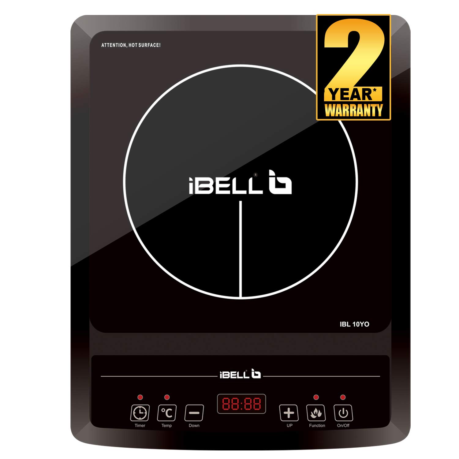 iBELL 2000 Watt Induction Cooktop
