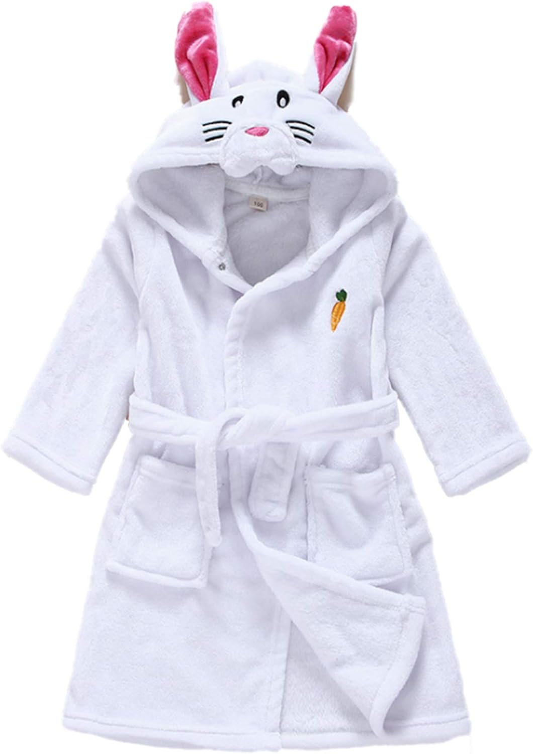 Aiynoes Robe de Chambre Enfant Garçon Fille Peignoir de