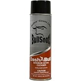 BullSnot! DashABull Car Interior Cleaner Foam - 19oz Smudge-Free Dashboard, Plastic &amp; Vinyl Cleaner | Interior Detailing Spray for Cars, Trucks, SUVs | Protects Against Scratches with Floral Scent