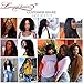Dinoce Compatible with Longqi Beauty Brazilian Curly Unprocessed Virgin Hair 3 Bundles Remy Human Hair Jerry Curly Weave 300g (16 18 20 Inch, Natural Black)