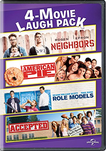 Neighbors / American Pie / Role Models / Accepted 4-Movie Laugh Pack [DVD]