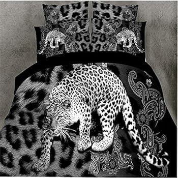 Amazon.com: Home Textile 3D Bedding Sets Queen Cheetah