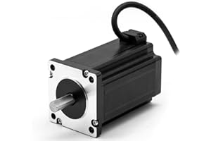 TOSEASTARS Nema23 57mm Stepper Motor 2Nm/285oz.in 3A 8mm Shaft 2-Phase 4-Lead Wire Nema 23 Step Motors 1.8 Stepper Angle Stepping Motor for CNC 3D Printer Lathe Milling Machine Robotics