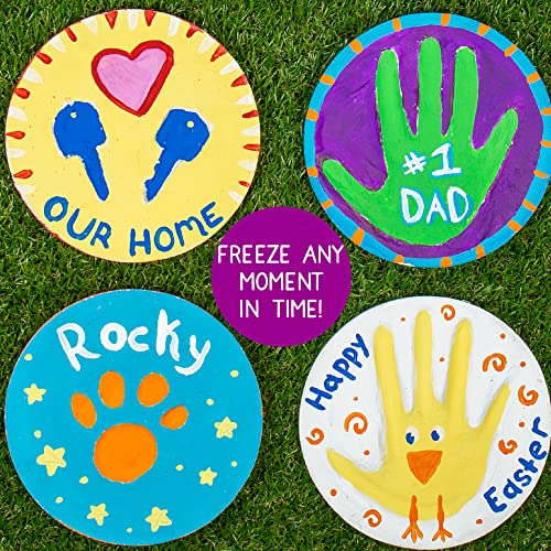 Creative Roots Create Your Own Handprint Stone, Arts and Crafts, Kids