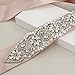 SoarDream bridal sashes Crystal Rhinestone champagne bridal sash wedding dress sashes and belts
