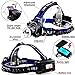 Zoomable Headlamp Flashlight - LED Rechargeable Headlamp with Batteries - Rechargeable Headlight Flashlight - Best Tactical Headlamp - 2000 Lumen Hardhat Headlamp - Bright Waterproof Led Head Lamp