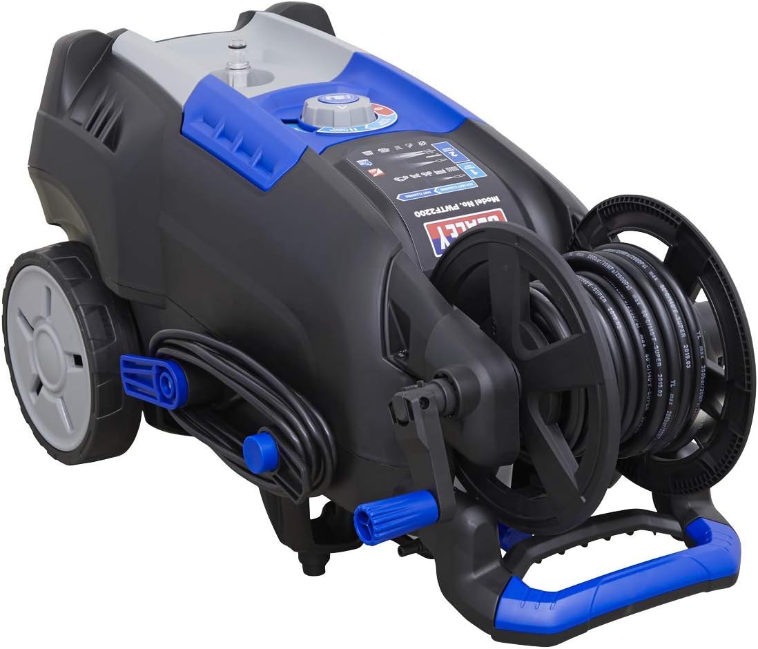 Sealey 150bar Pressure Washer Twin Pump with TSS & Rotablast® Nozzle - PWTF2200, Blue - Image 3