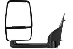AUTOSAVER88 Left Driver Side Mirror Towing Mirrors Compatible with 2003-2019 Chevy Express GMC Savana 1500 2500 3500, Manual 