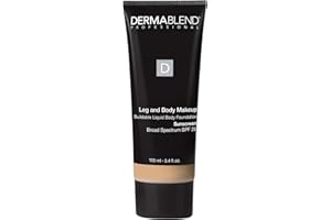Dermablend Leg and Body Makeup Foundation with SPF 25, 20N Light Natural, 3.4 Fl. Oz.