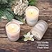 Anjou Scented Candle 6 Pack Gift Set, Aromatherapy Set of Fragrance Soy Wax, 15 Hours Burn Time Per Cup, 6 x 70 g for Stress Relief, Christmas Gift