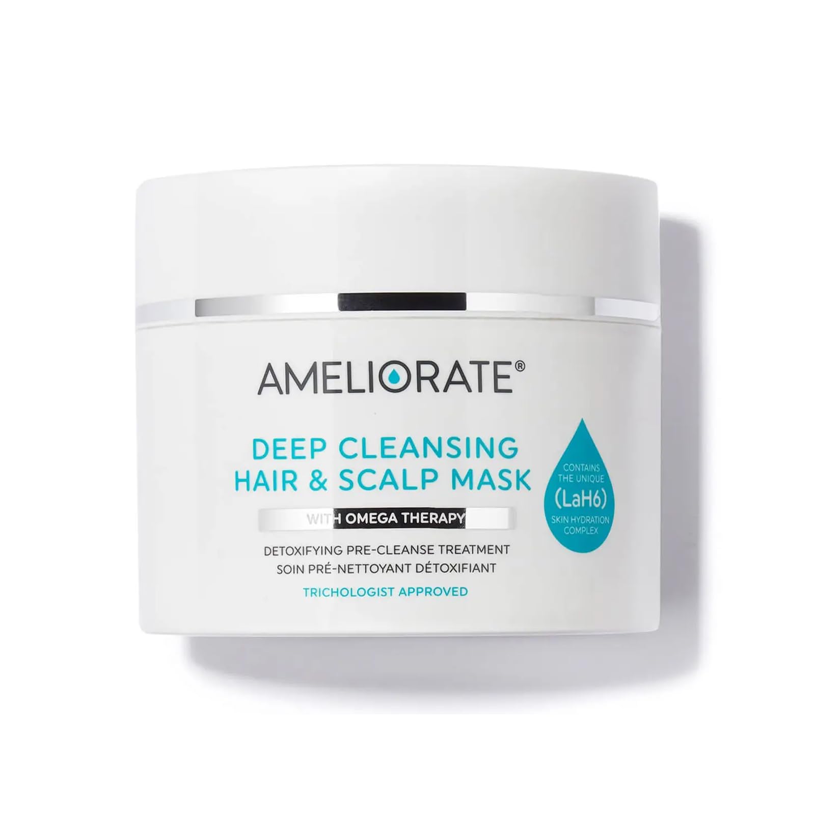 Ameliorate Deep Cleansing Hair and Scalp Mask 225ml | Lab6, Shea butter| Dermatologically tested, Trichologist Approved