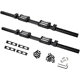 HGR15 1000mm Linear Guide kit,2pcs 1000mm hgr15 Linear Rail with 4pcs HGH15CA Carriage Block and HG15 end Stop Block