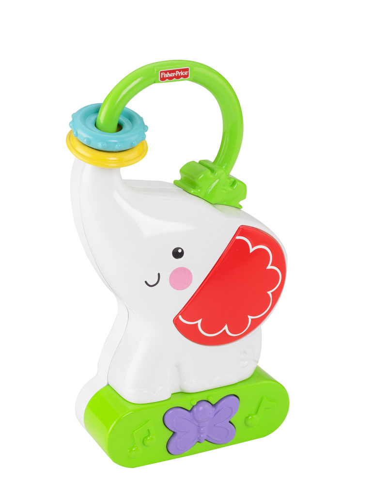 FisherPrice Tote 'n Glow Soother, Elephant Baby
